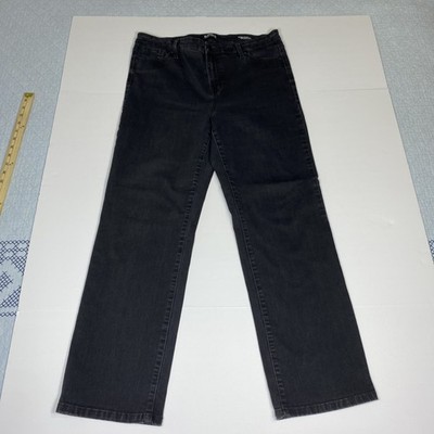 Buffalo David Bitton Alyssa High Rise Straight Stretch Jeans Women 12/32 (34x29)