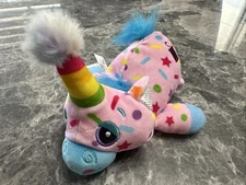 CUTETITOS BIRTHAYITOS Unicorn 5"  Beanbag Plush Toy by Basic Fun 2021