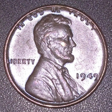 1949 Lincoln Cent 1c Full Wheat 1949 Lincoln Cent 1c Full Wheat
