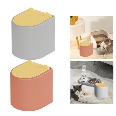 Cat Litter Bin Desktop Trash Can Storage Type Litter Container Counter Garbage