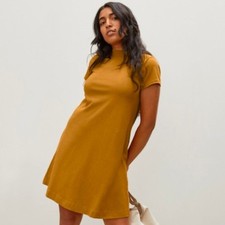Everlane The Weekend Cotton Tee Swing Tshirt Dress Women's Size Small