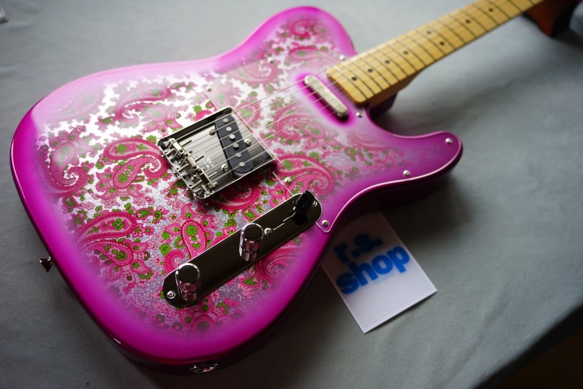 【値下げ】Fender JAPAN テレキャスター pink Fender Made in Japan Limited Telecaster Pink Paisley 2025 Limited
