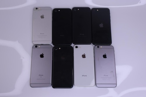 Lot of 8 Apple iPhone only for Parts  untested - Bild 2 von 2