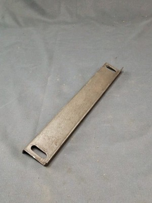 Vintage Battery Hold-down Strap ~ 8-3/4'' Long , Accepts 1/4'' Dia Bolts