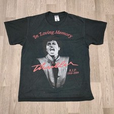 Michael Jackson Thriller T-Shirt Rare 2009 In Loving Memory Promo Band Pop 