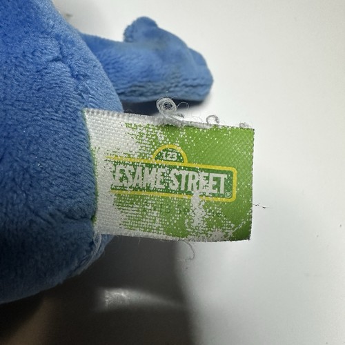 Gund Sesame Street Blue Grover Bean Bag Stuffed Animal Doll Toy 7" - Picture 6 of 6