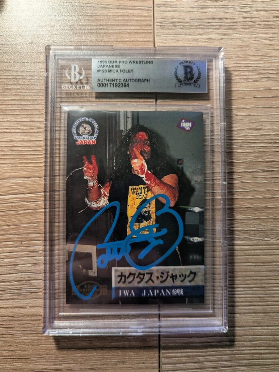 1995 BBM Pro Wrestling - Cactus Jack #123 for sale | eBay