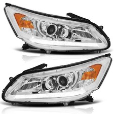 Left Right Halogen Headlight Assembly For Honda Accord 2013-2015