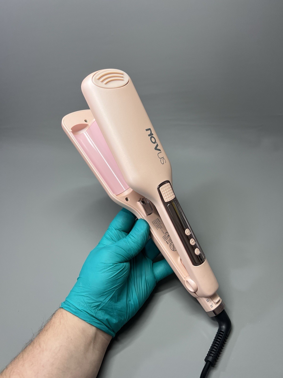 Hair Waver Mermaid Crimper Curling Iron Curler Wand Effortless French Beach Wave
