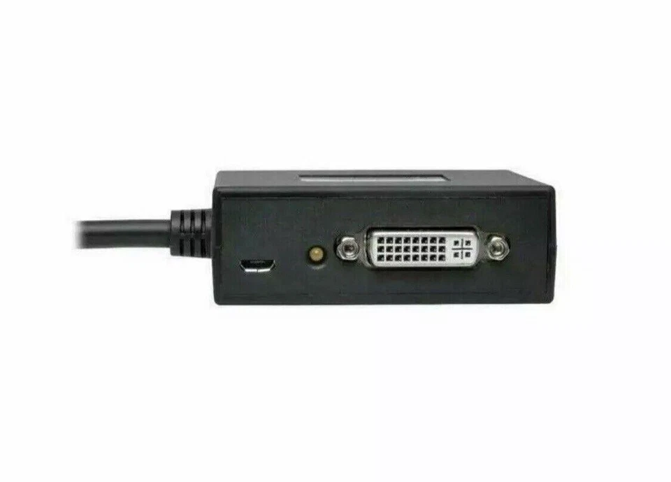 Tripp Lite 2-Port Mini DisplayPort to DVI Multi Stream Transport (MST) Hub, MDP - Image 4 of 4