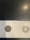 1908D, 1908S, Barber dimes