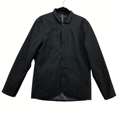 Lululemon Lab Insulated Shirt Jacket Mens Medium Black PrimaLoft