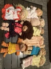 Lot of  9 Vintage CABBAGE PATCH KIDS Dolls- Some Hard To Find!