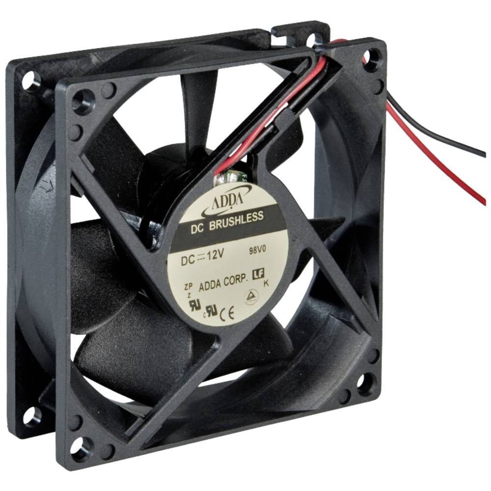 Ventilateur axial ADDA AD08012HB257104 12V DC boîtier PC 80x80mm