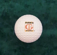 Funk's G Hybrid Seed Corn Logo Golf Ball - RAM 1 - VG