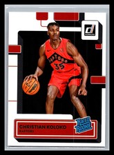 Christian Koloko Rookie Toronto Raptors #233 Donruss 2022-23 Donruss