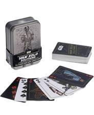 NEW STAR WARS Han Solo  Solitaire Card Game Carbonite WITH Tin Holder