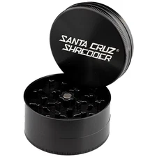 Santa Cruz Shredder Metal Herb Grinder Knurled Top for Stronger Grip 3-Piece ...