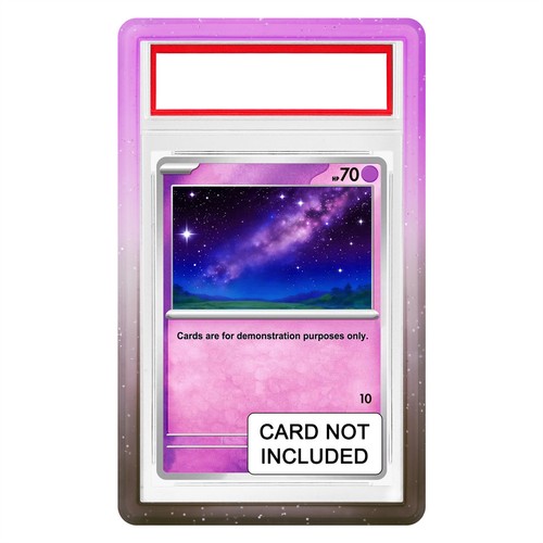 For PSA CGC 35PT Gradient Standard Graded Card Slab TPU Bumper Guard Protector - Picture 23 of 31
