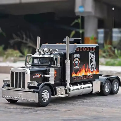 #ad Semi Truck for Boys Tow Trucks ToyMetal Diecast Trucks Model $24.99