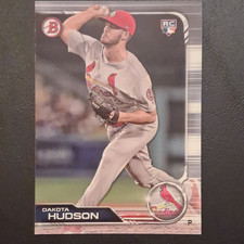Topps 2019 Bowman Dakota Hudson #73 St. Louis Cardinals MLB Rookie Base Card