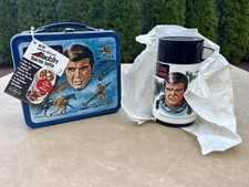 Vintage Aladdin 1974 Six Million Dollar Man Lunchbox & Thermos - UNUSED & TAGS -