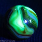 JABO UV active AV Swirl Marble 23/32" Mint Hawkeyespicks sg — photo 2