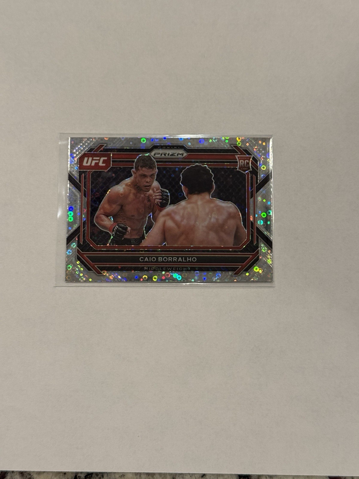 2023 Panini Prizm UFC - Caio Borralho #68 Under Card Prizm (RC)