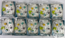 Lot of 10 packs- CROCS Jibbitz Shoe Charms UGH Acrylic - Uniquely You