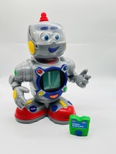 Fisher Price Kasey Kinderbot Educational Robot Interactive 1 Cartridge Works