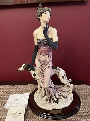 1998 Giuseppe Armani Limited Edition Figurine”Charme” with Dog