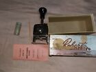Vintage Heller Roberts Instruments Corp Numbering Machine Stamp Model No 190