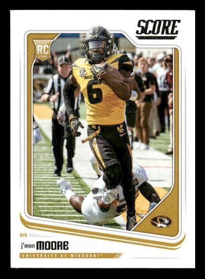 J'Mon Moore Panini Score #433 Base