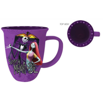 Nightmare Before Christmas Jack Sally Mug 16 oz Disney Licensed NEW