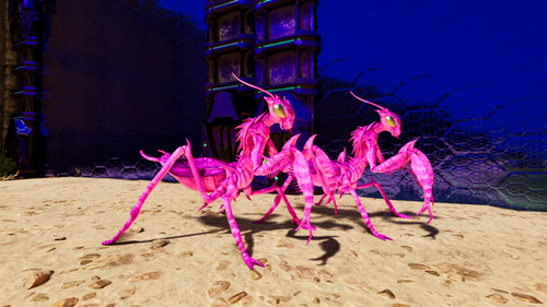 ARK Survival Ascended PvE PC/XBOX/PS5 NUOVE statistiche Mantis Magenta 337M ASA - Foto 5 di 7