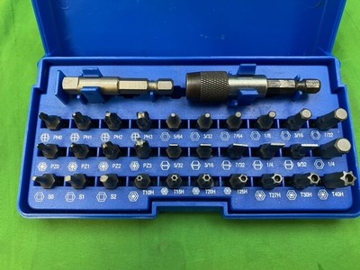 blue-point drill bit set used (e18-1 