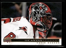 2020-21 Upper Deck Sp signature Canvas Kevin Weekes Carolina Hurricanes #C-52