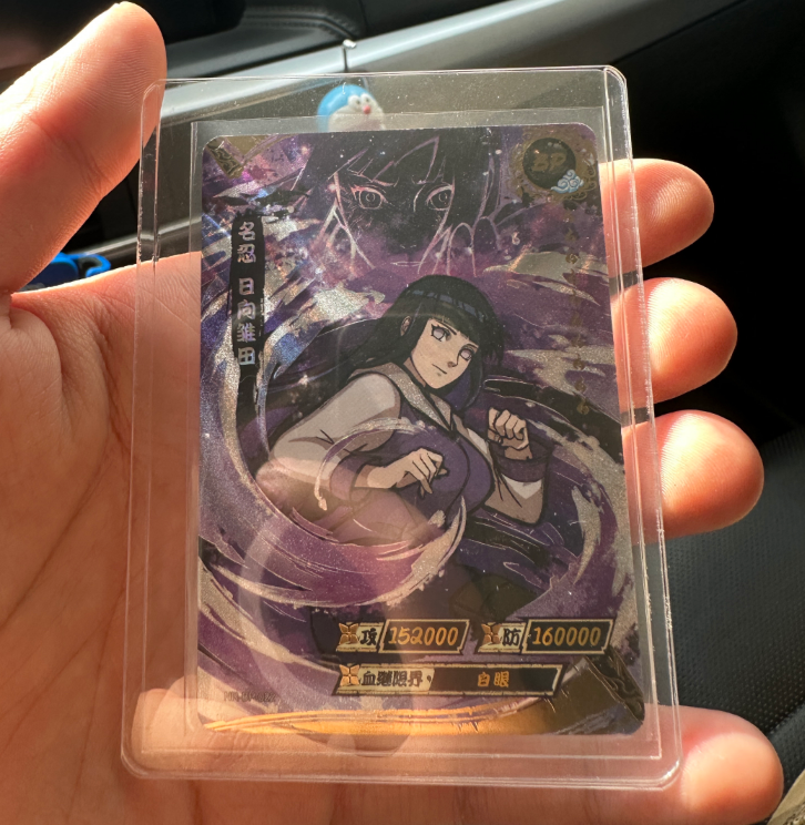 KaYou Naruto TCG CCG Trading Card Hyuga Hinata SSP NR-BP-022 (8.4