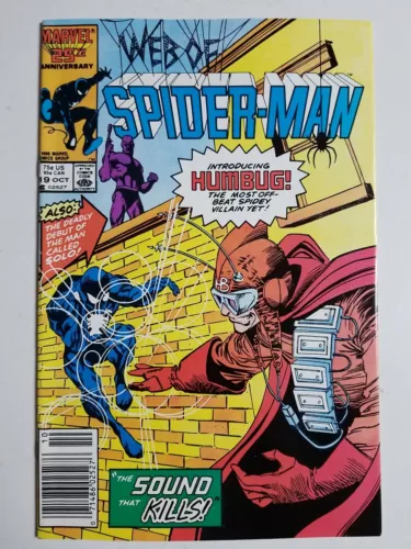 Web of Spider-Man (1985) #19 - Very Fine - Newsstand variant 