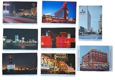 Lot of 8 Vintage Las Vegas, Winnemucca, S Lake Tahoe NV Continental Postcards
