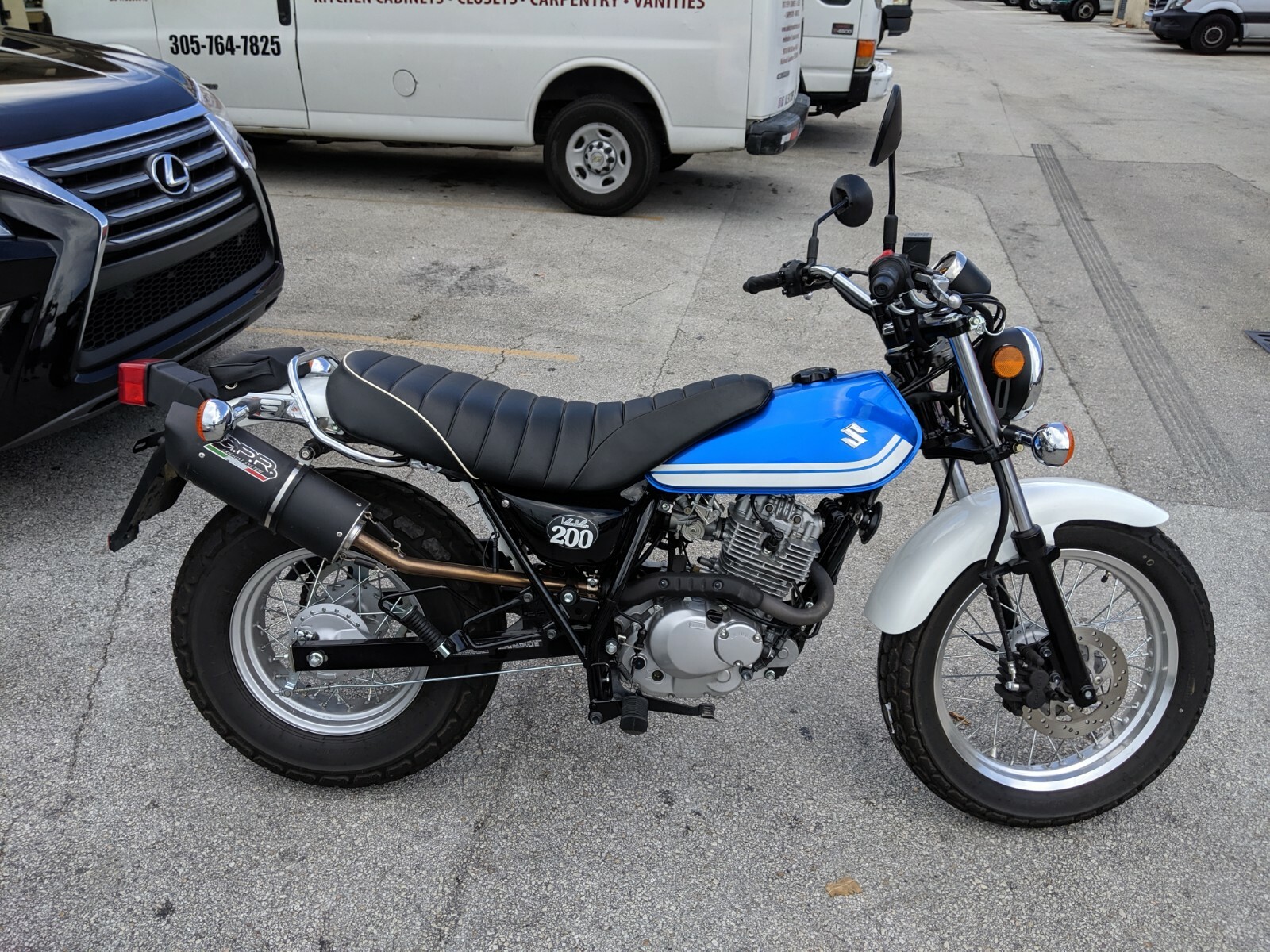 2017 Suzuki Van Van  2017 Suzuki VanVan 200 Blue