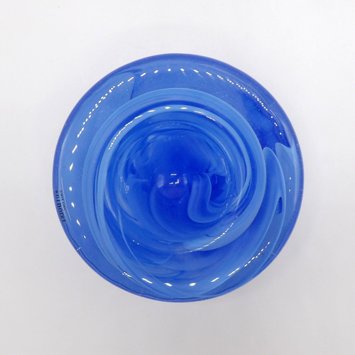 ATOLL BY KOSTA-BODA LIGHT BLUE GLASS CANDLEHOLDER-VOTIVE - Picture 6 of 10