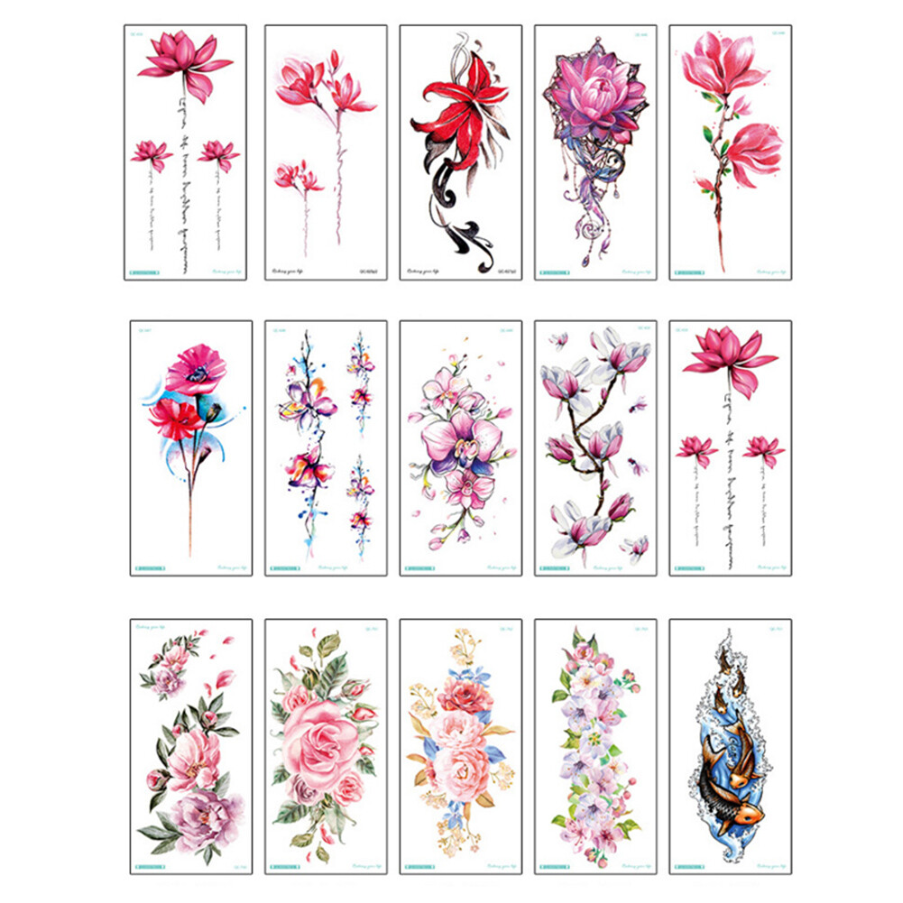 Chinese Flower Tattoo Designs