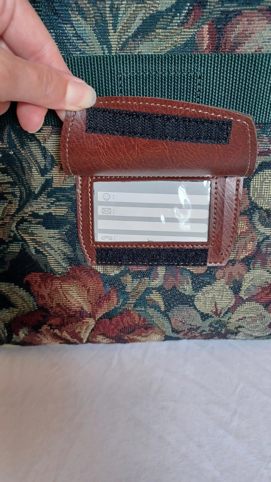 Винтажная сумка-тоут Ricardo Beverly Hills ручная кладь с цветочным рисунком спортивная сумка Santa Cruz - Изображение 3 из 4