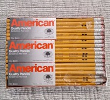 Faber Castell American Quality Pencils 210-2 No. 2 Medium Soft USA Open 33 ct
