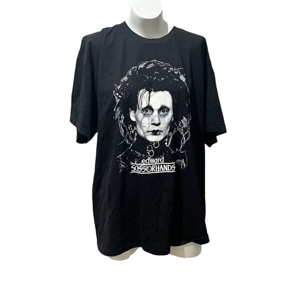 Edward Scissorhands Movie Graphic Tee Black Unisex 2XL