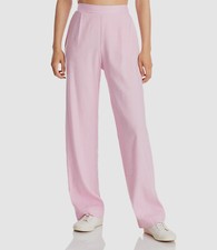 175 Monrow Women's Pink Pull On Wide Leg Casual Pants Size M