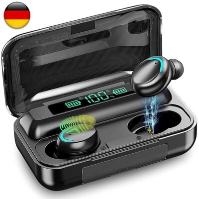 TWS Kopfhörer Bluetooth 5.3 Touch Control In-Ear Ohrhörer Wireless Headset DE