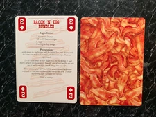 Swap Playing Cards   BACON RECIPES    Bacon N Egg Bundles