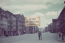 Repro Farbfoto 15x10cm Stra&szlig;enansicht Stadt Fahrzeuge